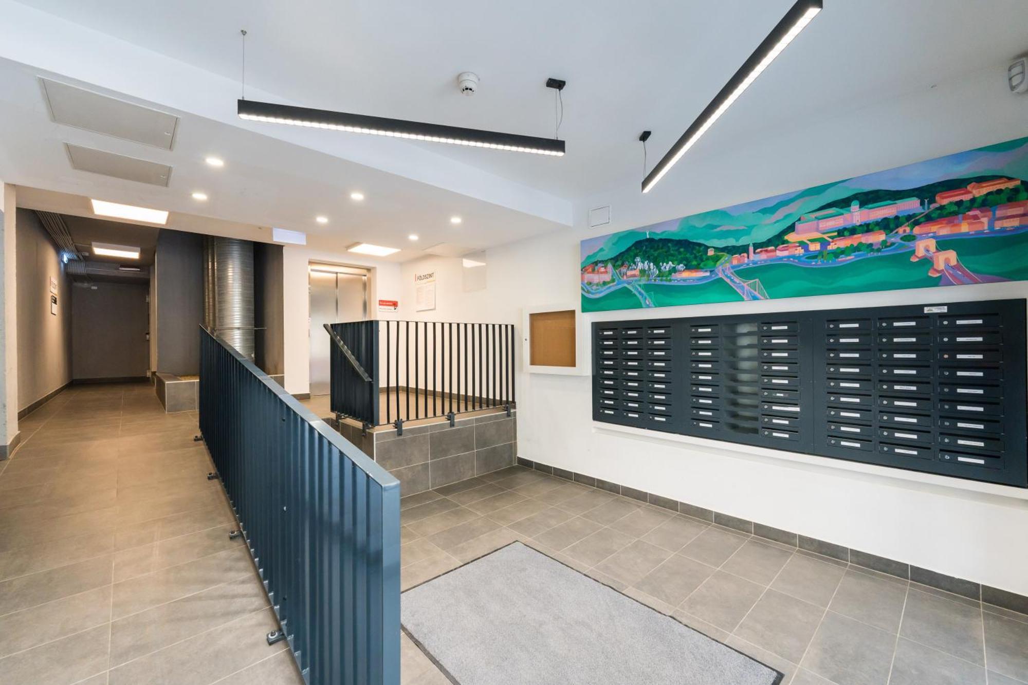 Brand New Modern Apartment-2 Rooms-Balcony-Garage Budapest Luaran gambar