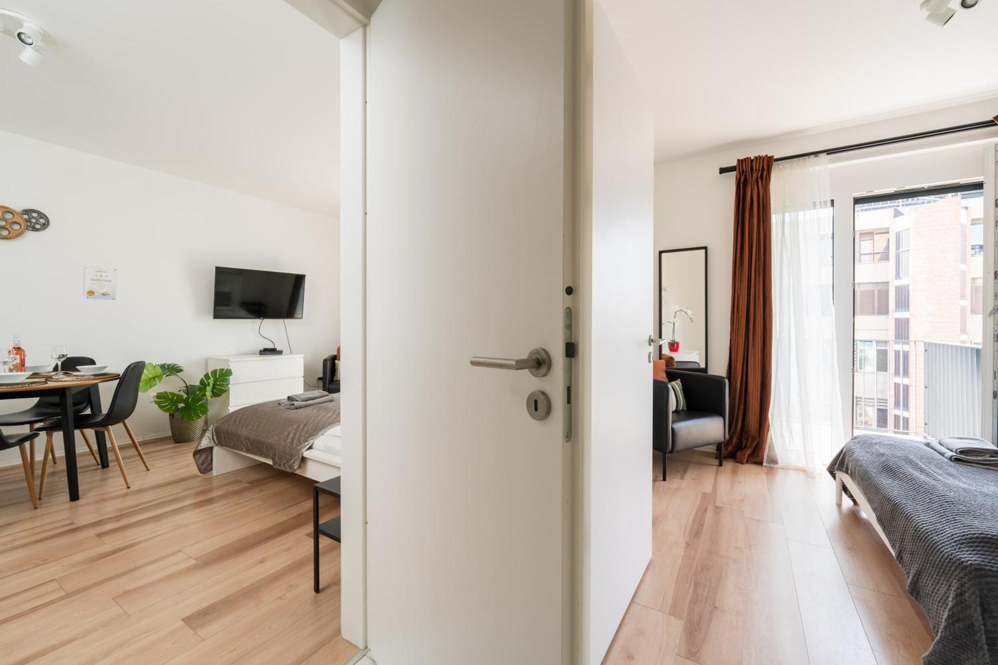 Brand New Modern Apartment-2 Rooms-Balcony-Garage Budapest Luaran gambar