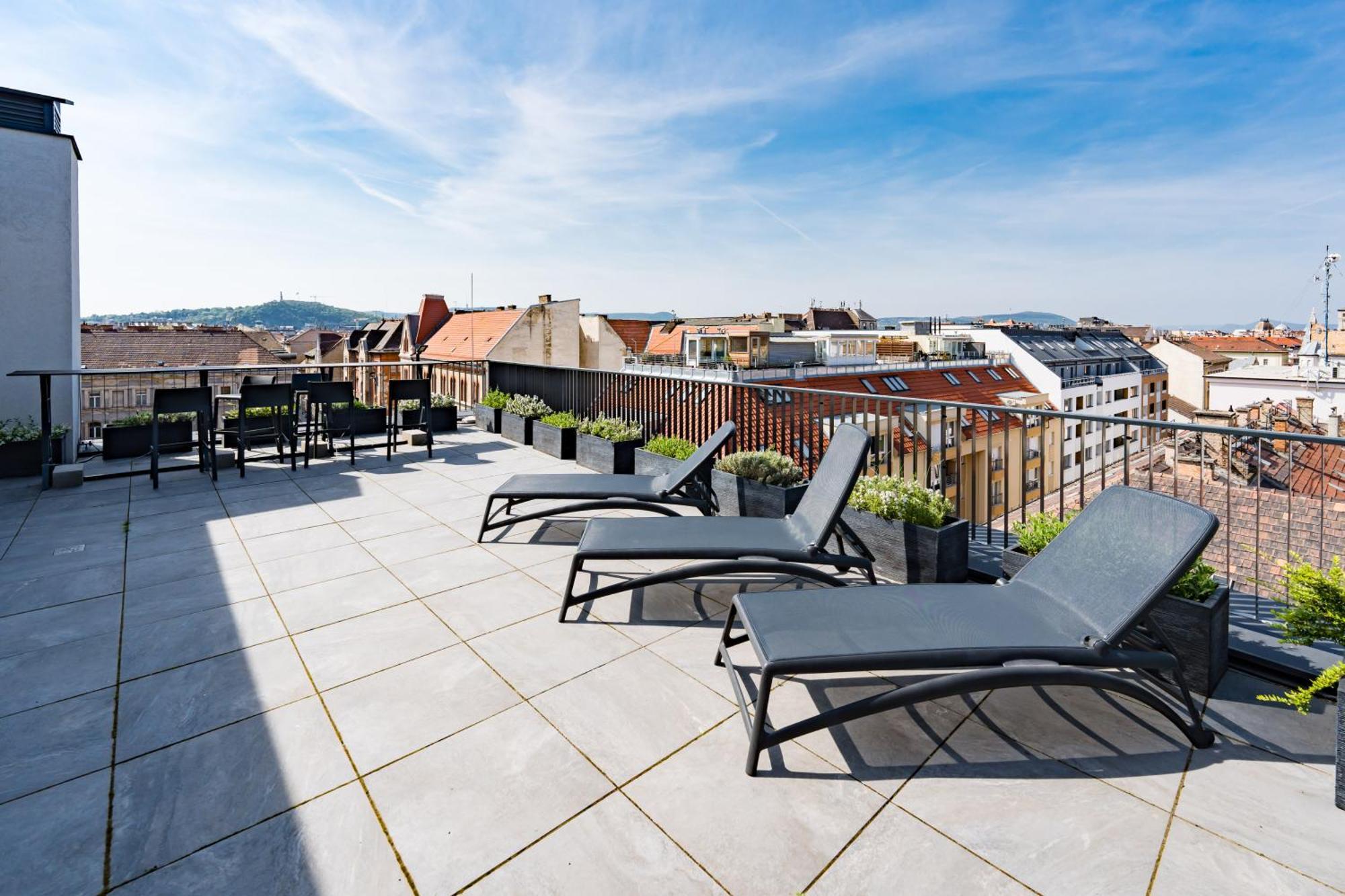 Brand New Modern Apartment-2 Rooms-Balcony-Garage Budapest Luaran gambar