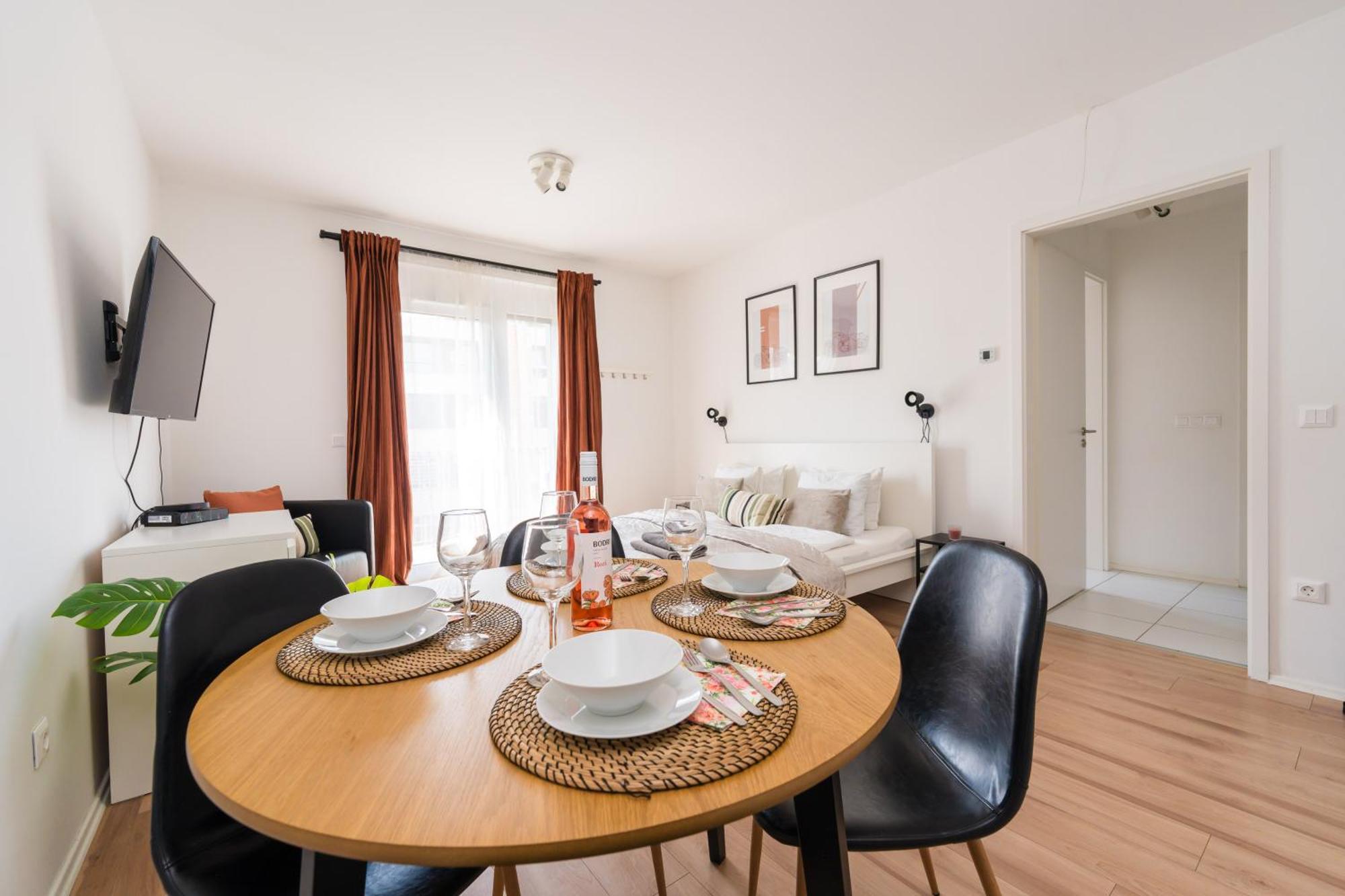 Brand New Modern Apartment-2 Rooms-Balcony-Garage Budapest Luaran gambar
