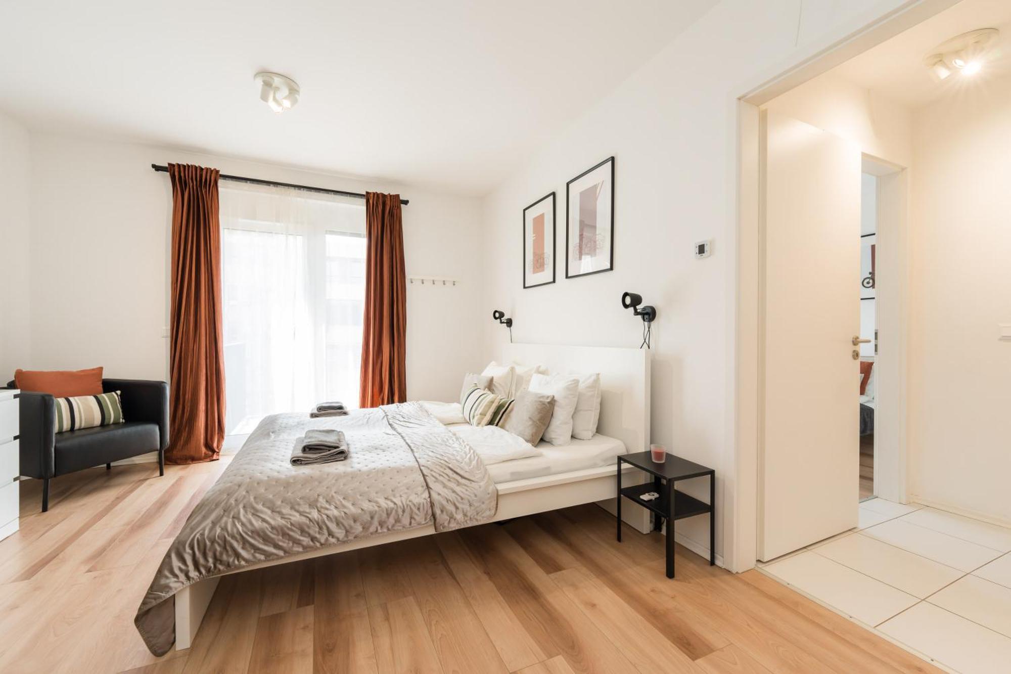 Brand New Modern Apartment-2 Rooms-Balcony-Garage Budapest Luaran gambar